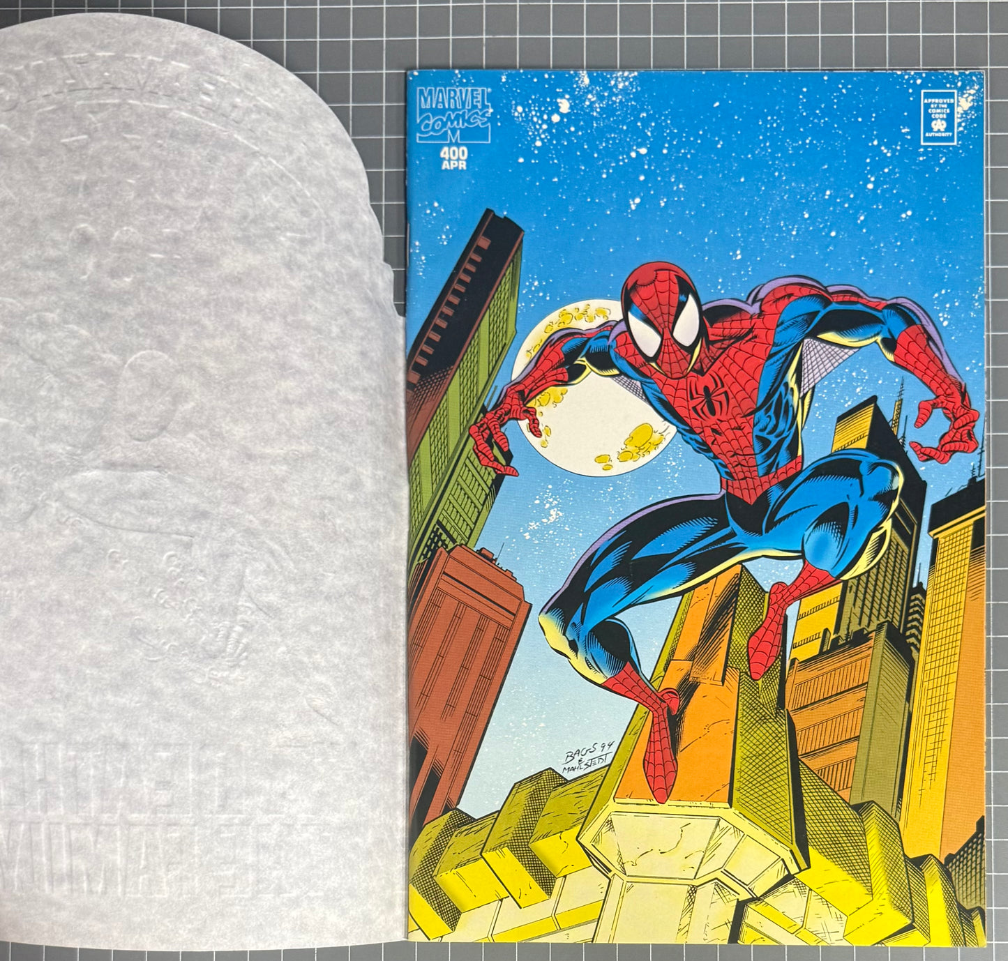 🔑 THE AMAZING SPIDER-MAN #400 [MARVEL COMICS] DIRECT DELUXE 1995 VF/NM