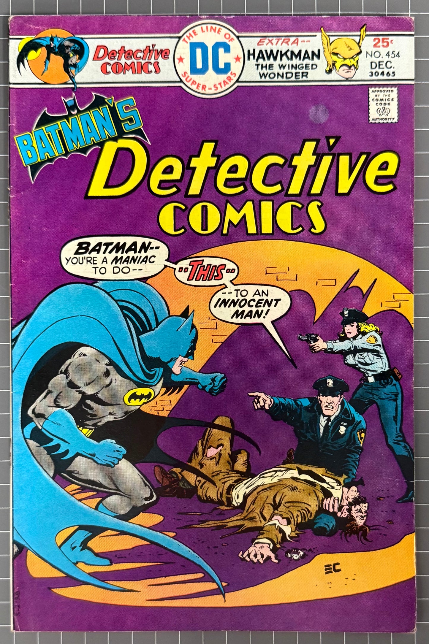 DETECTIVE COMICS #454 [DC COMICS] 1975 VF-