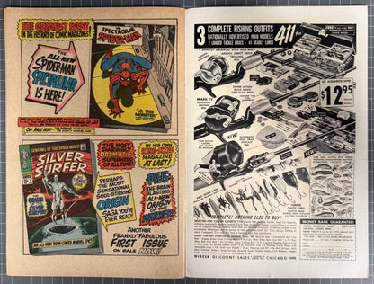 THE AMAZING SPIDER-MAN #63 [MARVEL] COMIC 1968 *JOHN ROMITA SR.* VG/FN