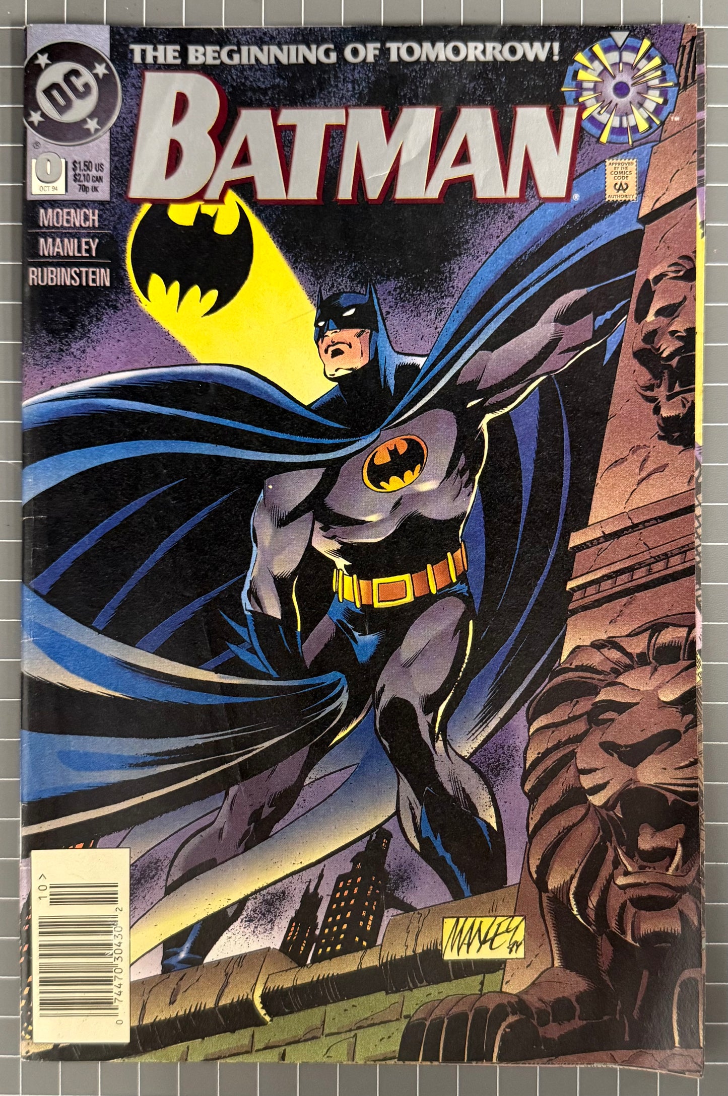 BATMAN #0 [DC COMICS] NEWSSTAND 1994 FN-