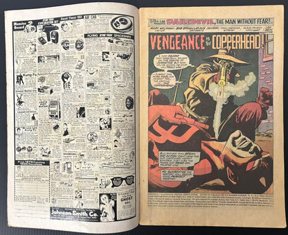 DAREDEVIL #125 [MARVEL COMICS] DIRECT 1975 GD+
