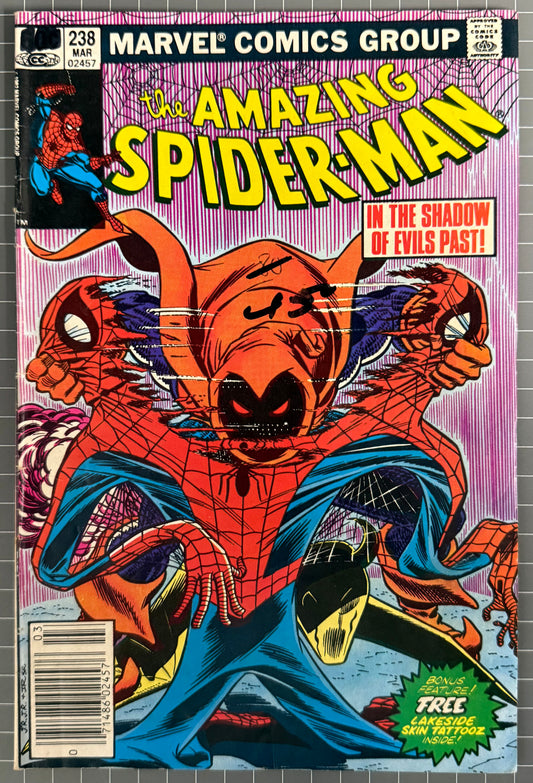🔑 THE AMAZING SPIDER-MAN #238 [MARVEL COMICS] *1ST APP. HOBGOBLIN* 1983 VG/FN