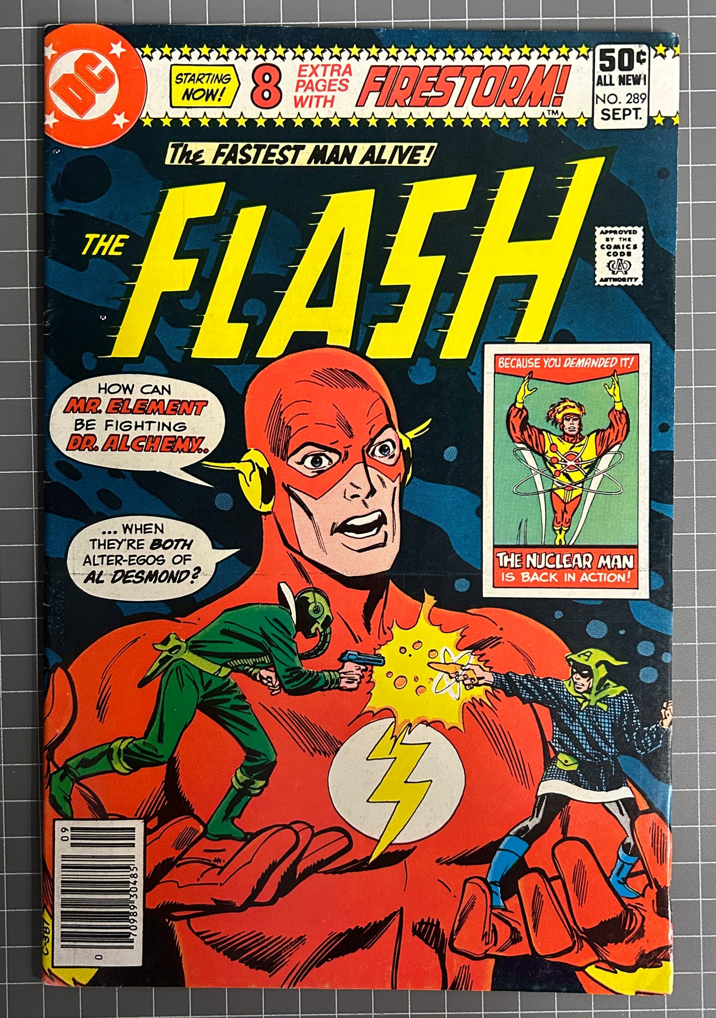 THE FLASH #289 [DC COMICS] NEWSSTAND 1980 VF-