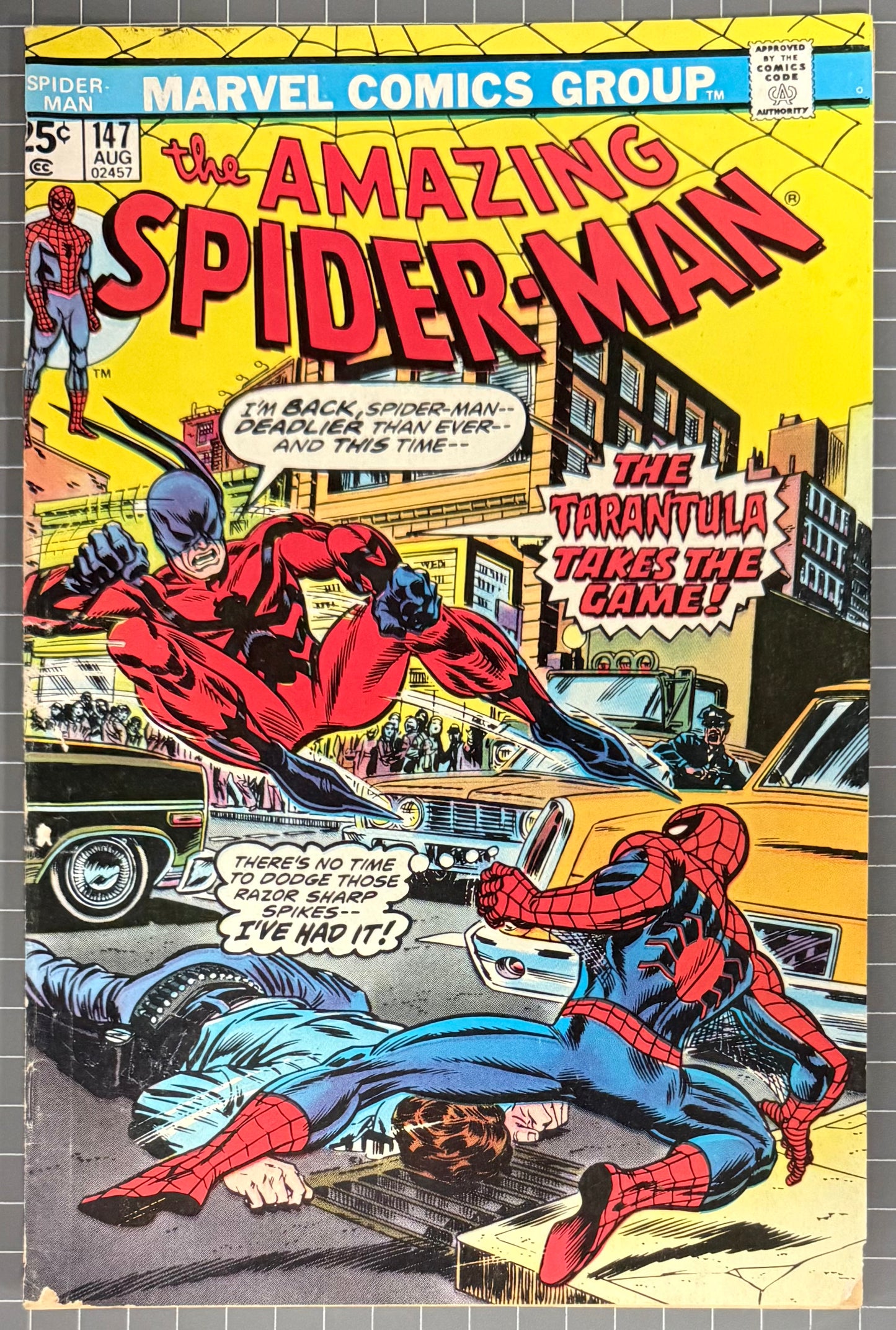 THE AMAZING SPIDER-MAN #147 [MARVEL COMICS] 1975 VG-