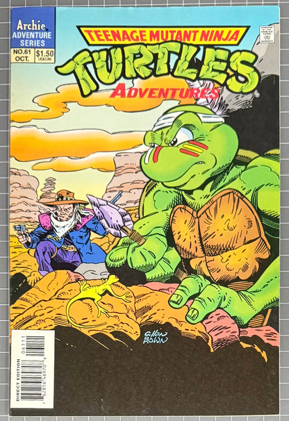 TEENAGE MUTANT NINJA TURTLES ADVENTURES #61 [ARCHIE] DIRECT COMIC 1994 VF