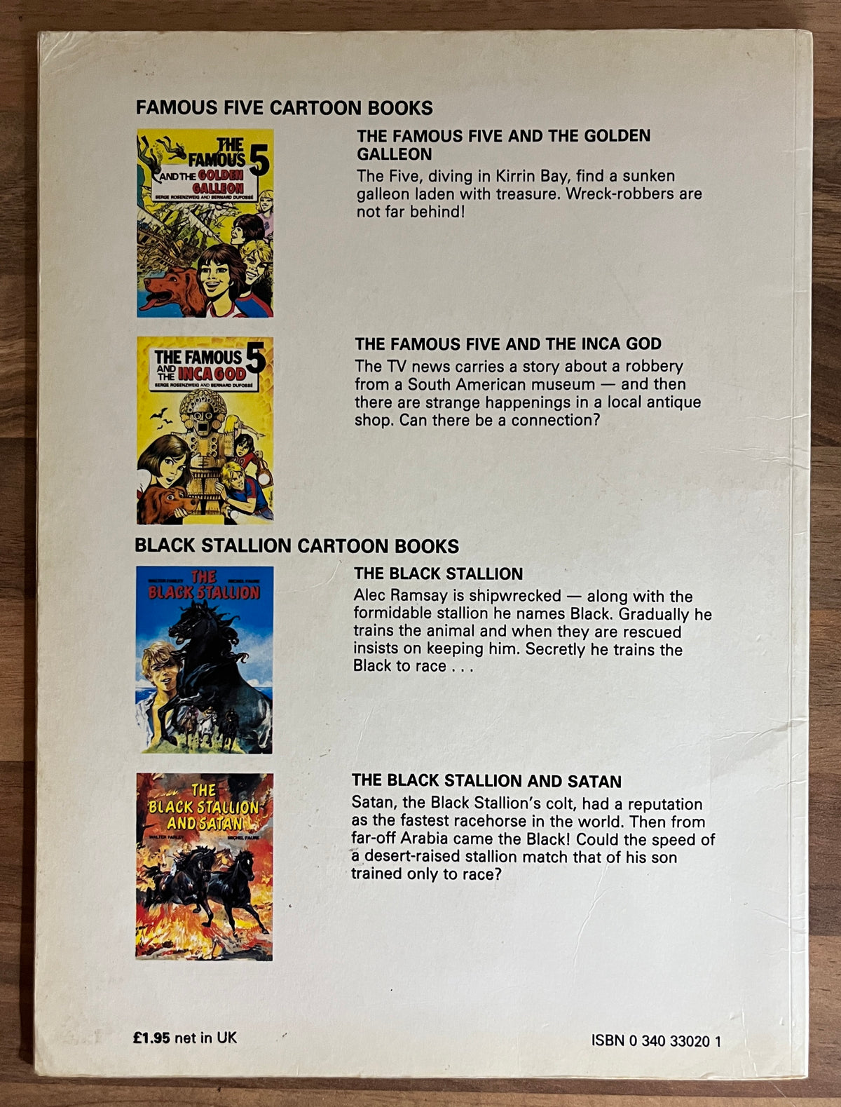 The Black Stallion and Satan - Walter Farley  Graphic Novel, 1983