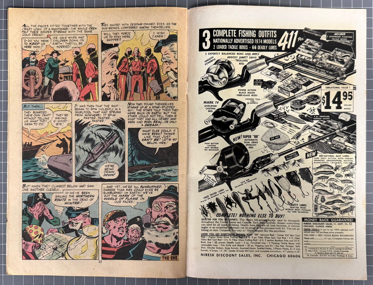 AMAZING ADVENTURES #26 [MARVEL COMICS] *WAR OF THE WORLDS* 1974 VG