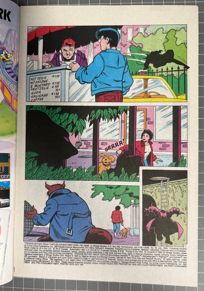 TEENAGE MUTANT NINJA TURTLES ADVENTURES #46 [ARCHIE] DIRECT COMIC 1993 VF