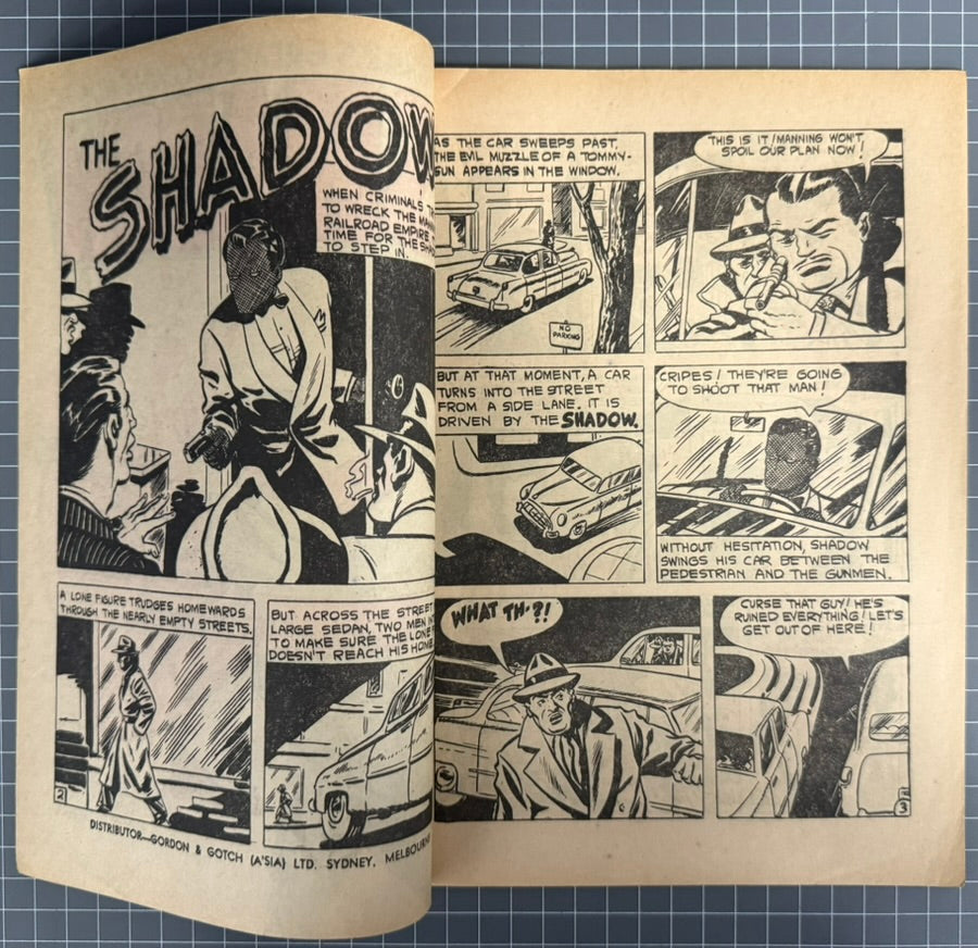 THE SHADOW #81 [TRICHO] AUSTRALIAN PRE-DECIMAL COMIC 1961