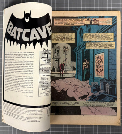 🔑 DETECTIVE COMICS #483 [DC COMICS] *1ST APP. MAXIE ZEUS* 1979 FN-