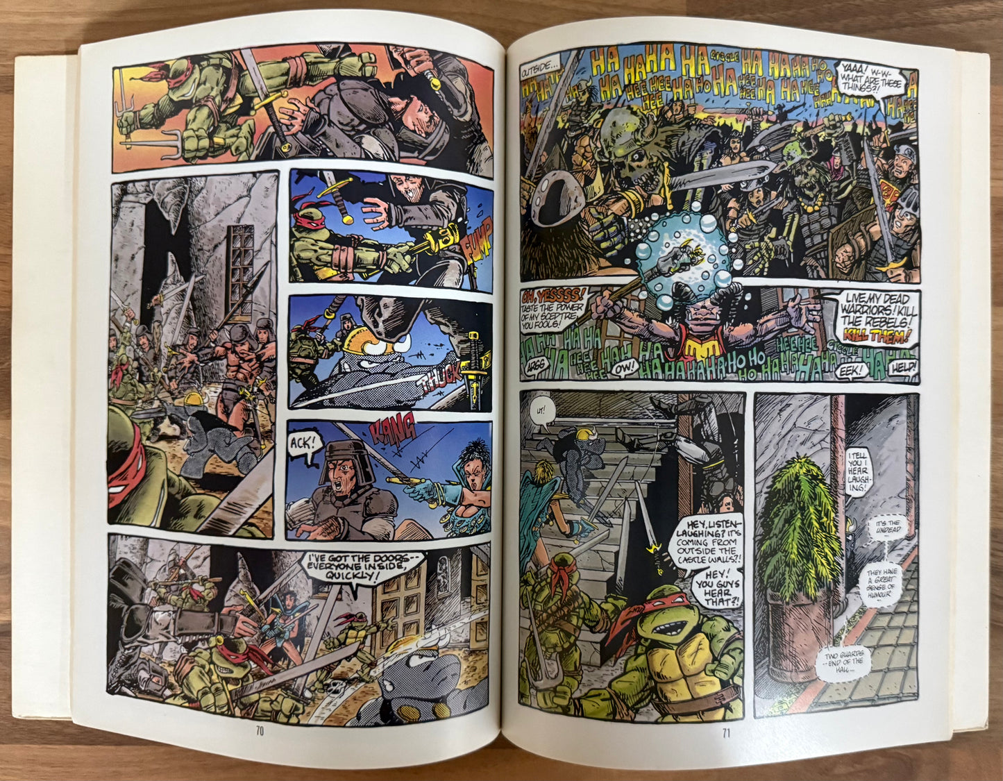 TEENAGE MUTANT NINJA TURTLES #1, 2, 3, 4 SET FIRST GRAPHIC NOVEL EASTMAN LAIRD 1988/89