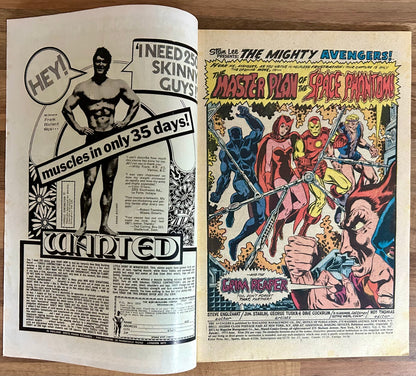 THE AVENGERS #107 [MARVEL COMICS] 1973 FN