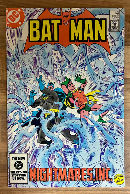 BATMAN #376 [DC COMICS] DIRECT 1984 VF-