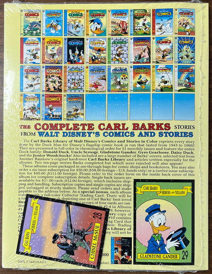 The Carl Barks Library of Walt Disney's Comics and Stories in Color #28 + Trading Card NEW