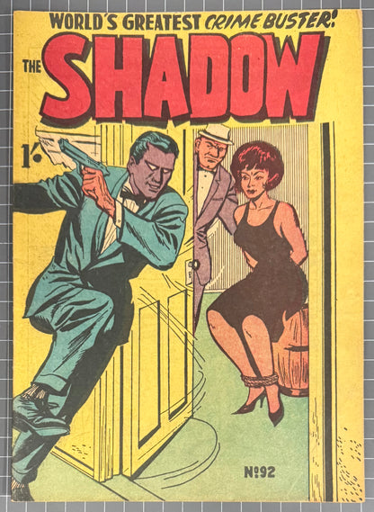 THE SHADOW #92 [TRICHO] AUSTRALIAN PRE-DECIMAL COMIC 1962