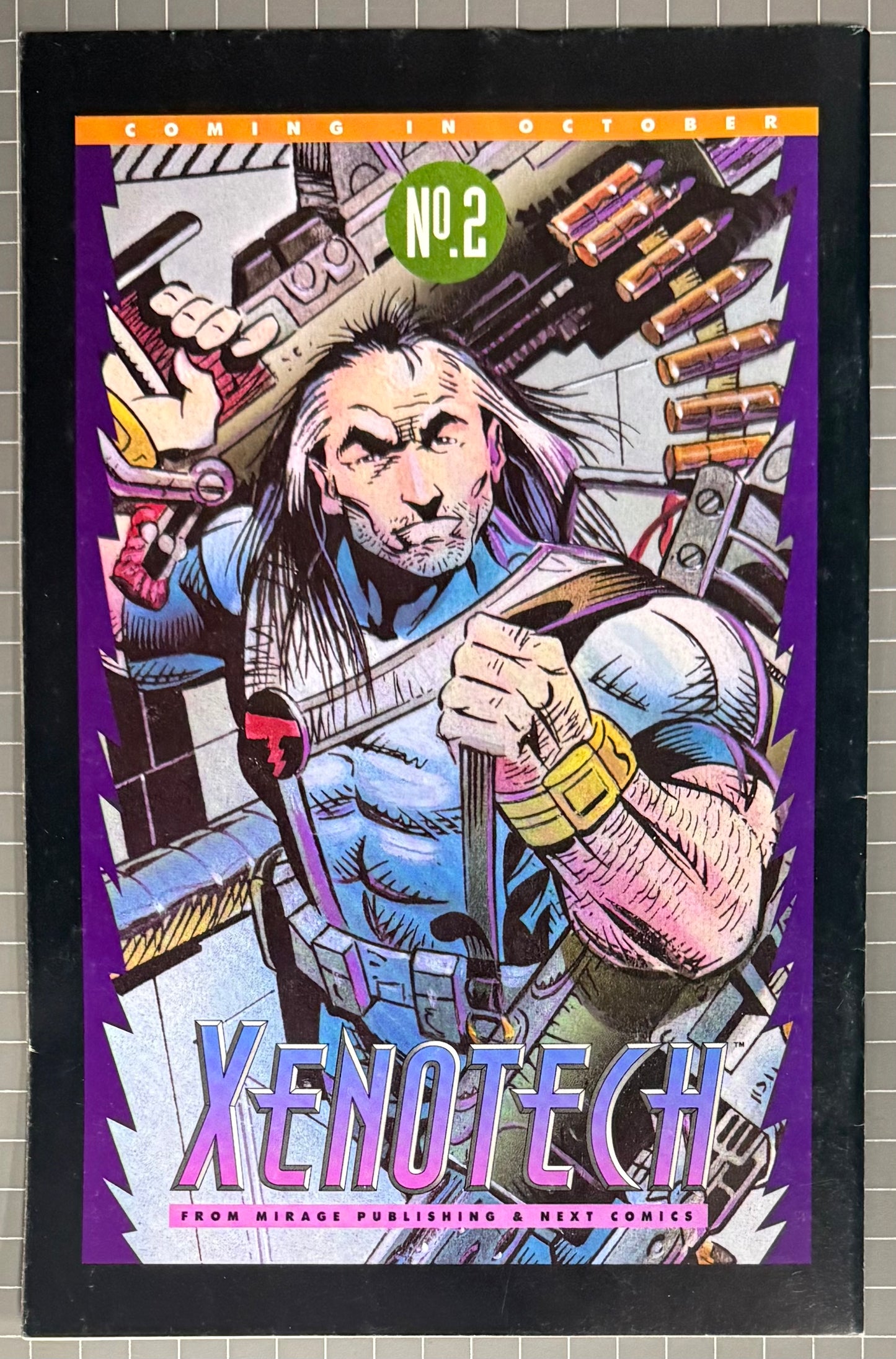 🔑 TEENAGE MUTANT NINJA TURTLES #61 [MIRAGE] COMIC 1993 FN+