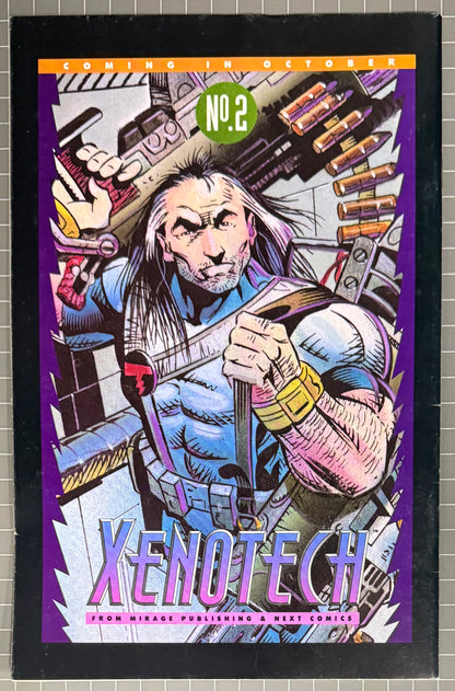 🔑 TEENAGE MUTANT NINJA TURTLES #61 [MIRAGE] COMIC 1993 FN+