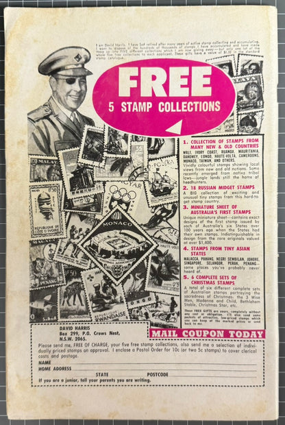 SUPER ADVENTURE COMIC #52 [COLOUR COMICS] AUSTRALIAN *LOIS LANE BONDAGE* 1972