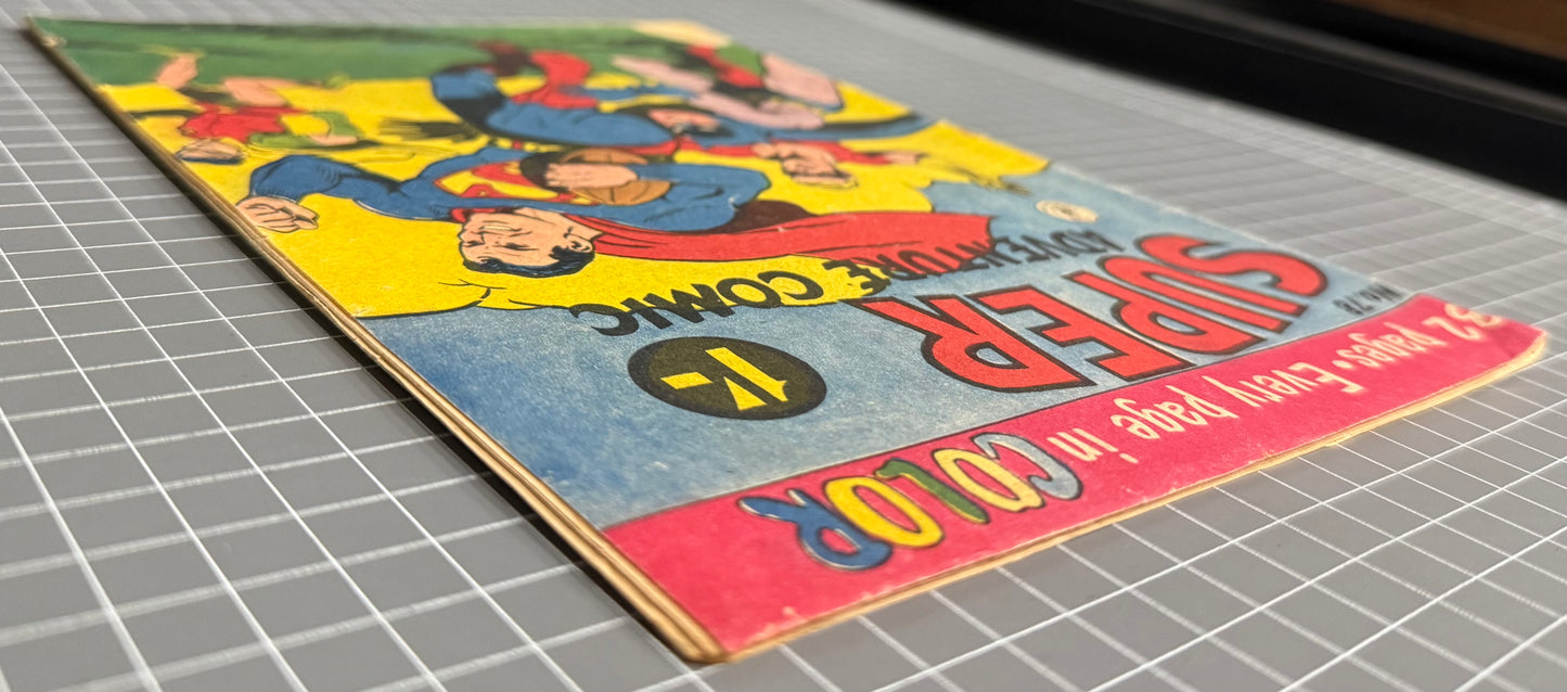 SUPER ADVENTURE COMIC #78 [COLOUR COMICS] AUSTRALIAN PRE-DECIMAL *SCARCE* 1956