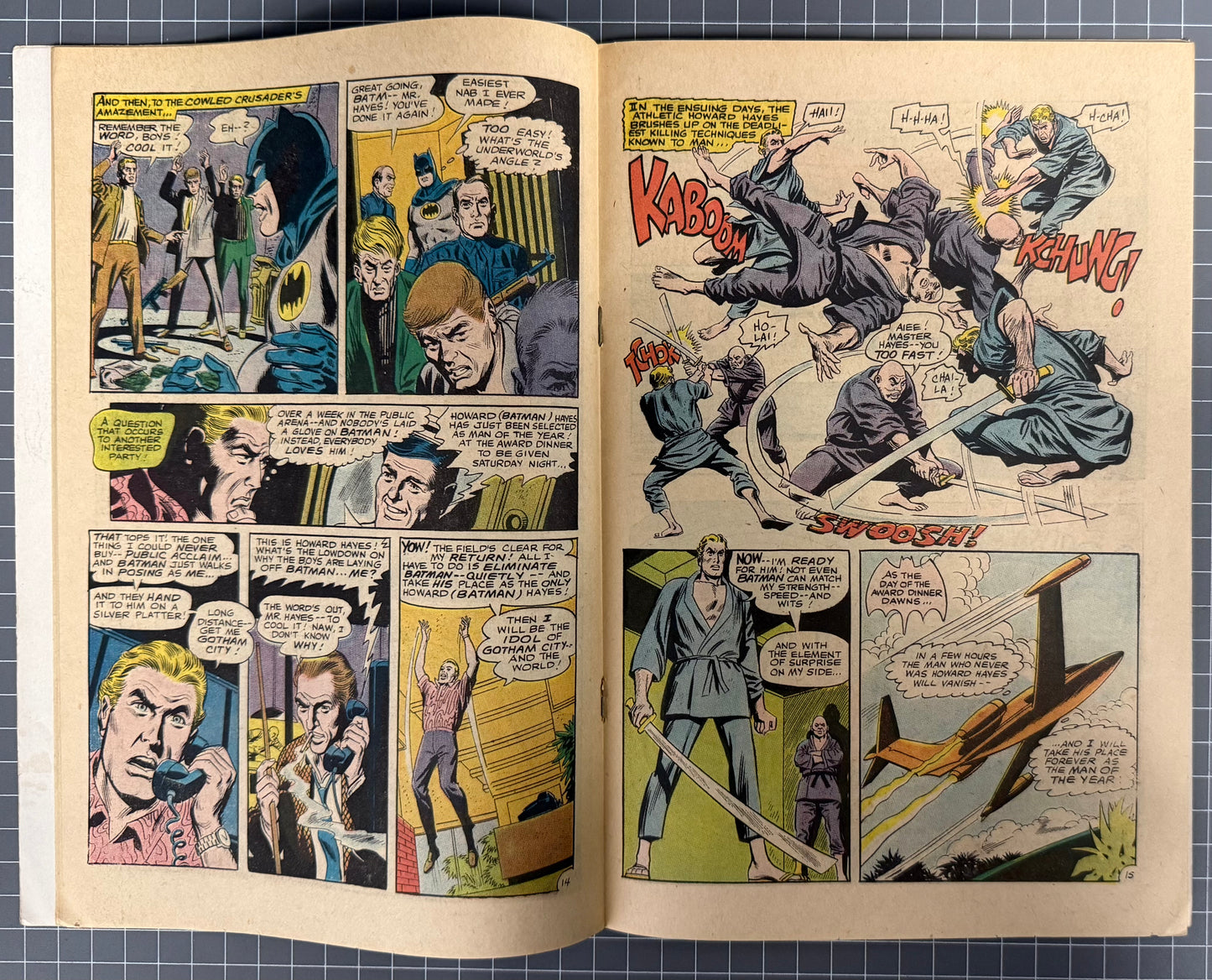 BATMAN #211 [DC COMICS] SILVER AGE 1969 VG/FN