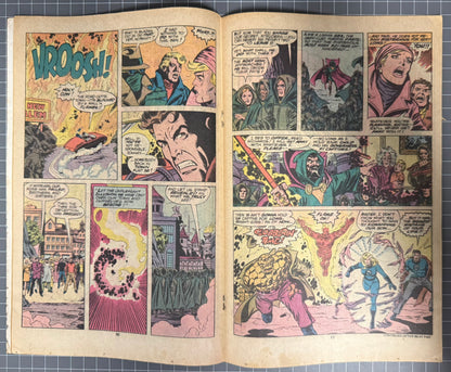 🔑 FANTASTIC FOUR #185 [MARVEL COMICS] *NICHOLAS SCRATCH DEBUT* 1977 GD/VG