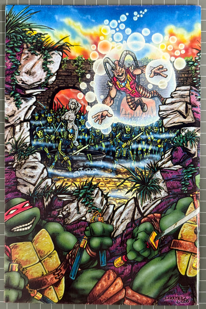 🔑 TEENAGE MUTANT NINJA TURTLES #8 (TMNT) [MIRAGE] COMIC *CEREBUS* 1986 VF+