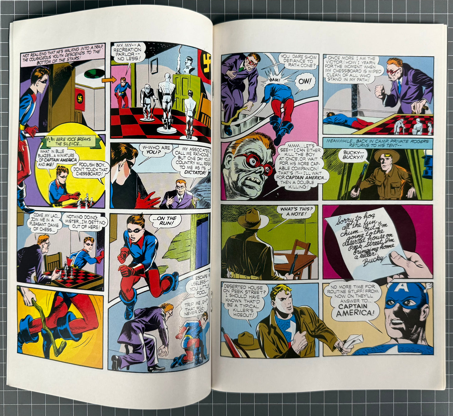 🔑 MARVEL MILESTONE EDITION: CAPTAIN AMERICA COMICS #1 *JACK KIRBY* 1995