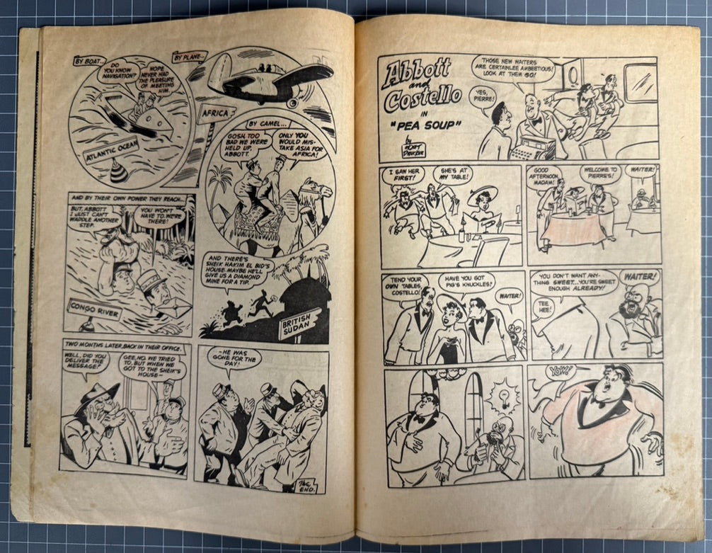 BUD ABBOTT AND LOU COSTELLO #24 (PAGE PUBLICATIONS) AUSTRALIAN COMIC 1969