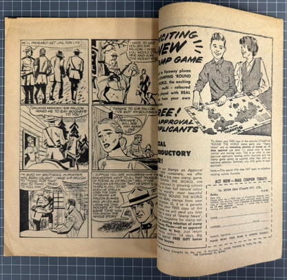 SIR FALCON #55 [TRICHO PUBLICATIONS] AUSTRALIAN PRE-DECIMAL COMIC 1963