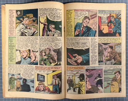 MISTER MYSTERY #16 [STANLEY MORSE] PRE-CODE HORROR BONDAGE ***RARE*** 1954 GD-