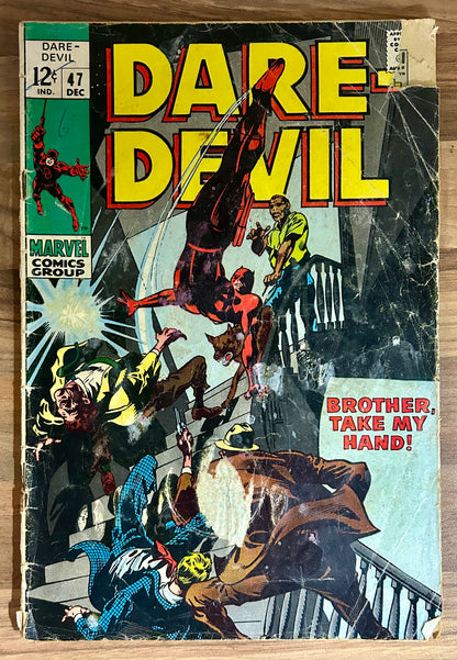 DAREDEVIL #47 [MARVEL COMICS] DIRECT 1968 GD-