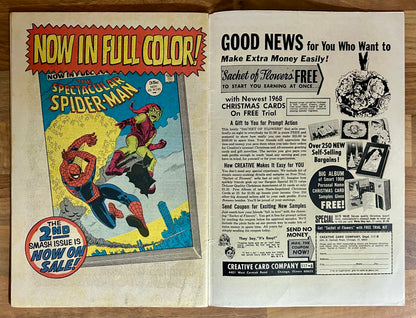 DAREDEVIL #45 [MARVEL COMICS] DIRECT 1968 VG/FN