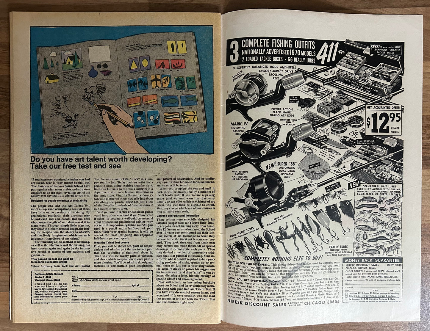 DAREDEVIL #66 [MARVEL COMICS] DIRECT 1970 VG+