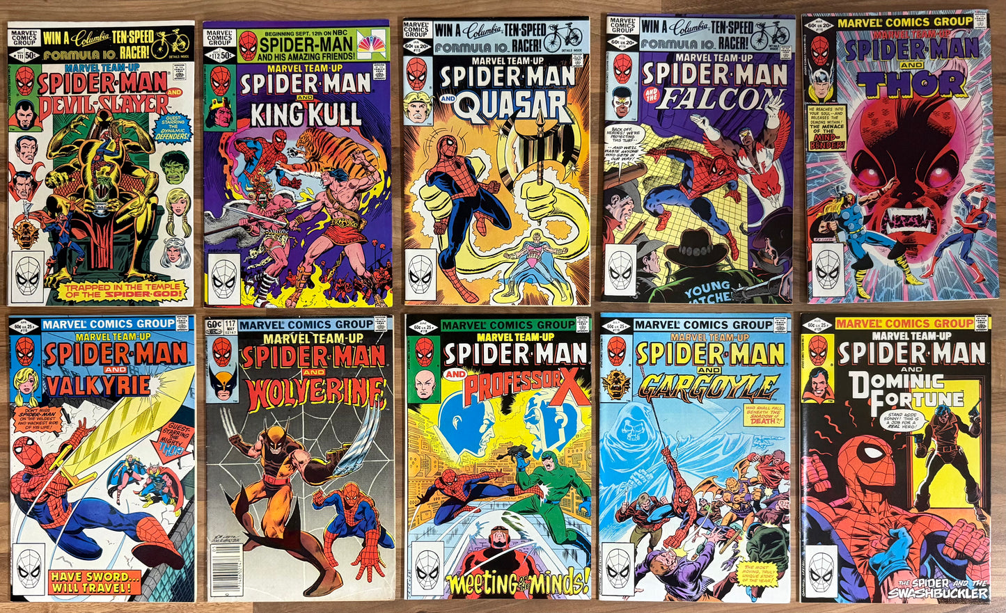 🔑 MARVEL TEAM-UP #1-150 + ANNUALS #1-7 COMPLETE SERIES 1972