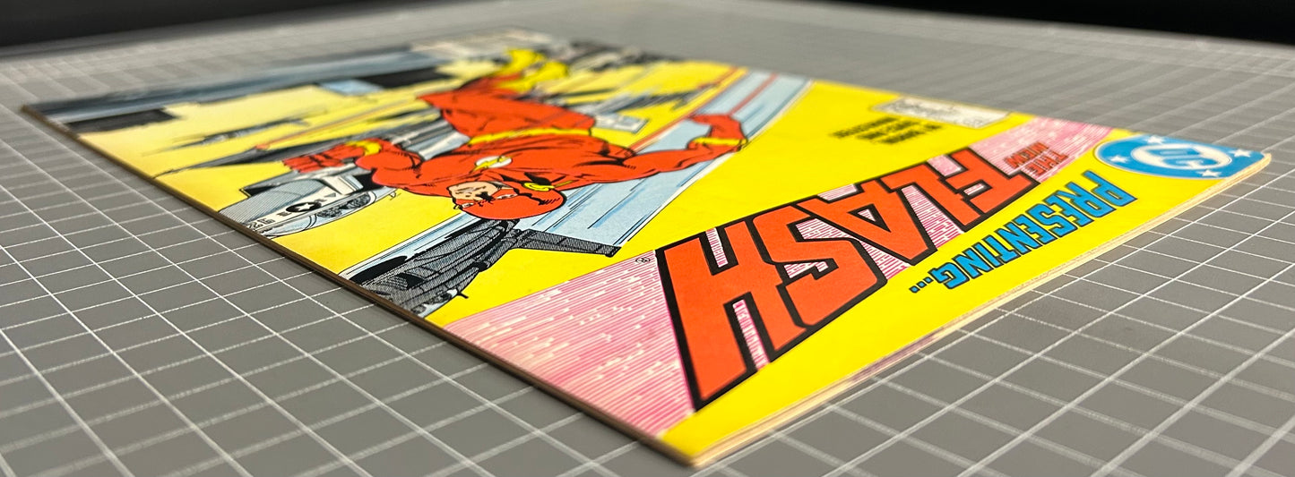 🔑 THE FLASH #1 [DC COMICS] NEWSSTAND *PREMIERE ISSUE* 1987