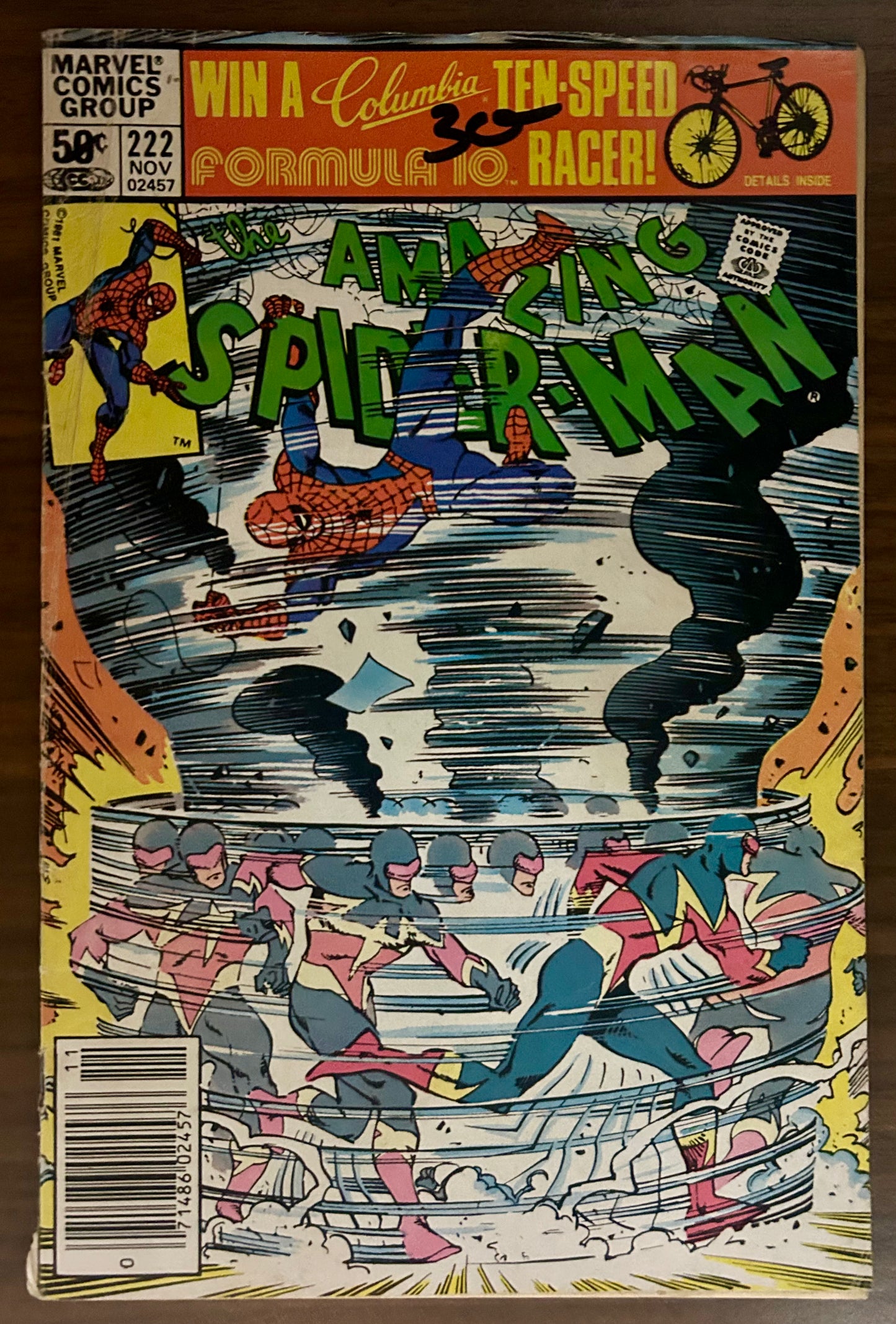 THE AMAZING SPIDER-MAN #222 [MARVEL COMICS] NEWSSTAND 1981