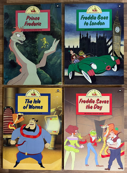Freddie As F.R.O.7 Cartoon Comic Book Full Set #1 - 4 Acevski,  Ashton
