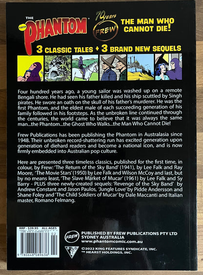 THE PHANTOM: 70 YEARS ANNIVERSARY #2 THE MAN WHO CANNOT DIE [FREW] TPB 2018 NEW