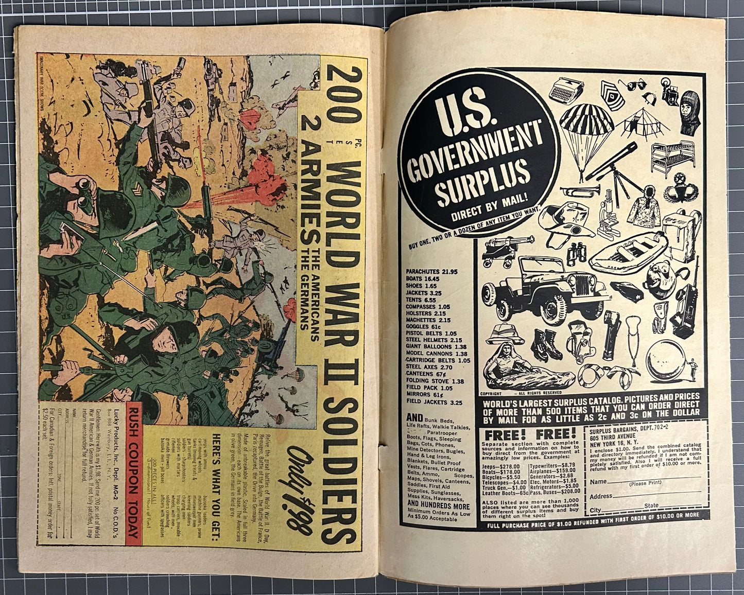 DAREDEVIL #26 [MARVEL COMICS] DIRECT 1967 VG-