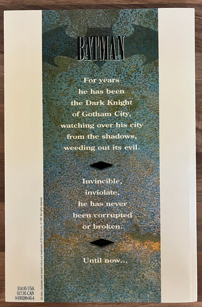 BATMAN: THE CULT , GRAPHIC NOVEL BY STARLIN, WRIGHTSON, WRAY