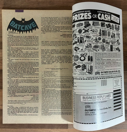 DETECTIVE COMICS #502 [DC COMICS] DIRECT 1981 VF/NM