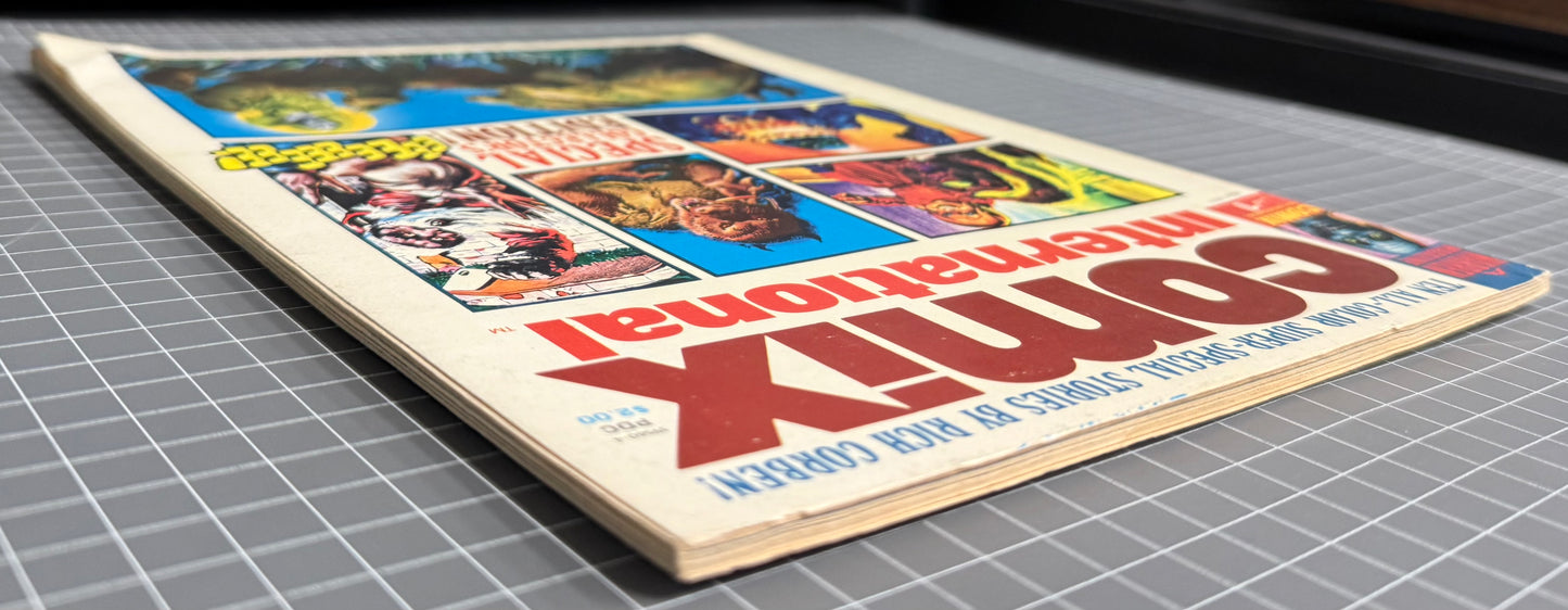 COMIX INTERNATIONAL #1 [WARREN PUBLISHING] MAGAZINE *RICHARD CORBAN* 1974 FN+