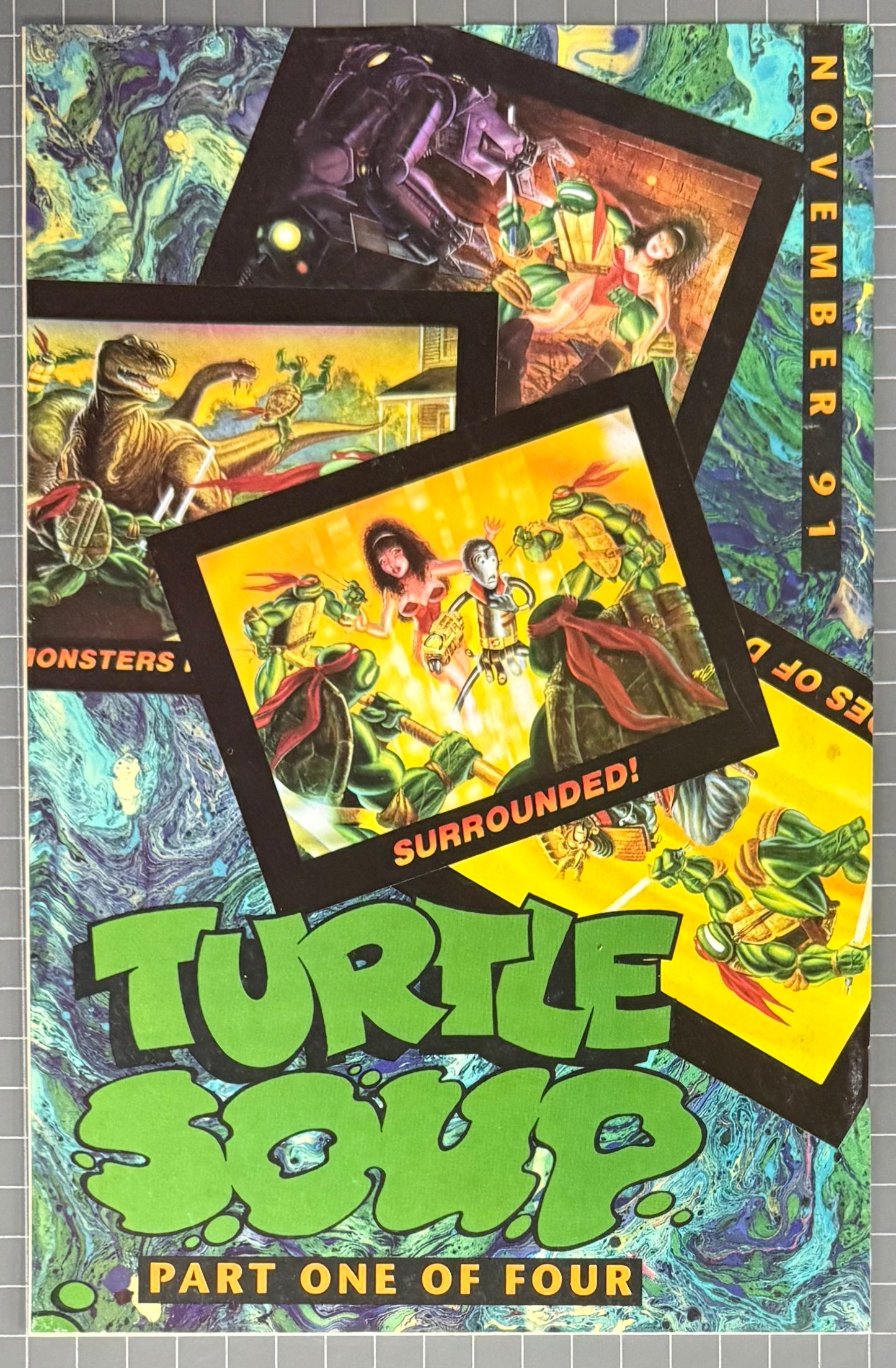 TEENAGE MUTANT NINJA TURTLES #40 (TMNT) [MIRAGE] COMIC 1991 VF-