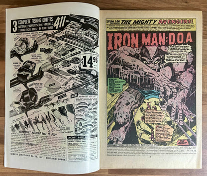 THE AVENGERS #136 [MARVEL COMICS] 1975 FN +