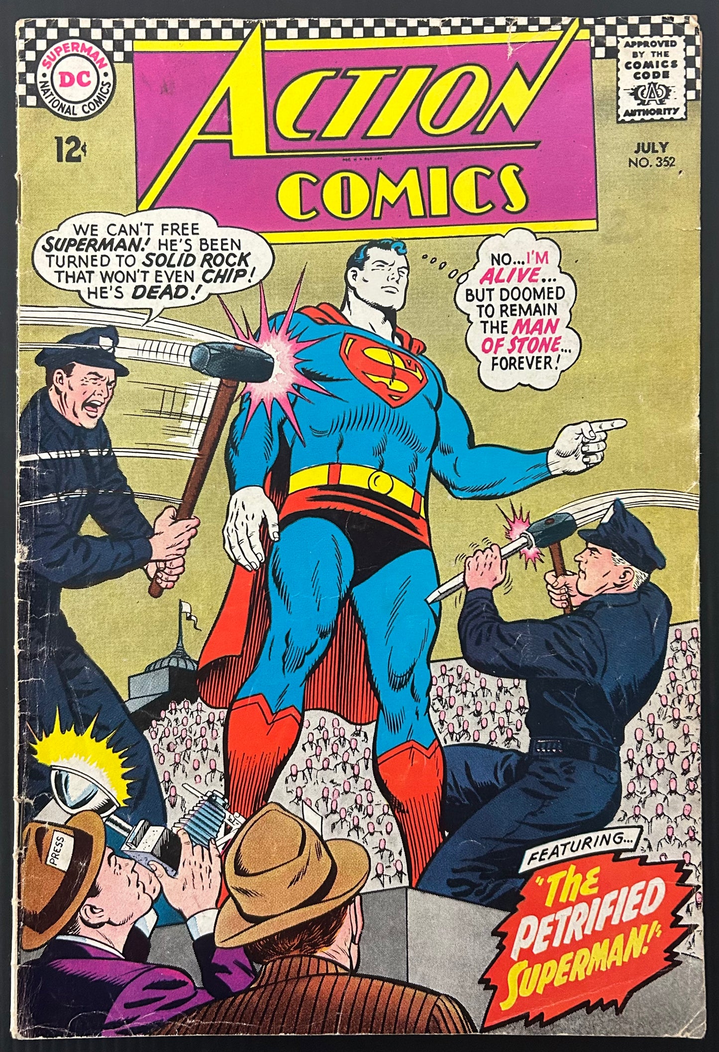 ACTION COMICS #352 [DC COMICS] DIRECT 1967 VG