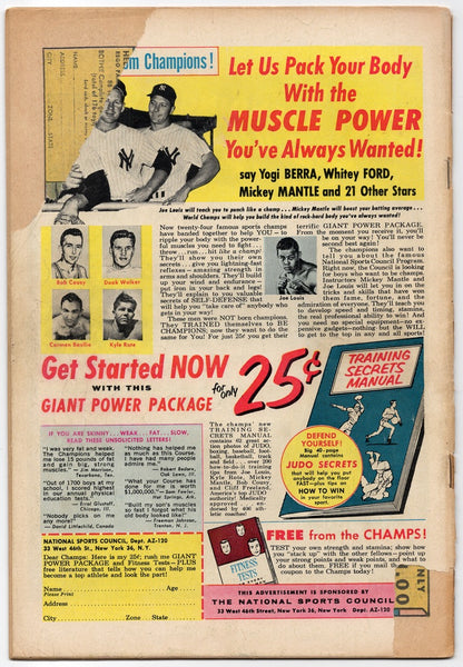 HOUSE OF MYSTERY #105 [DC COMICS] DIRECT 1960 GD-