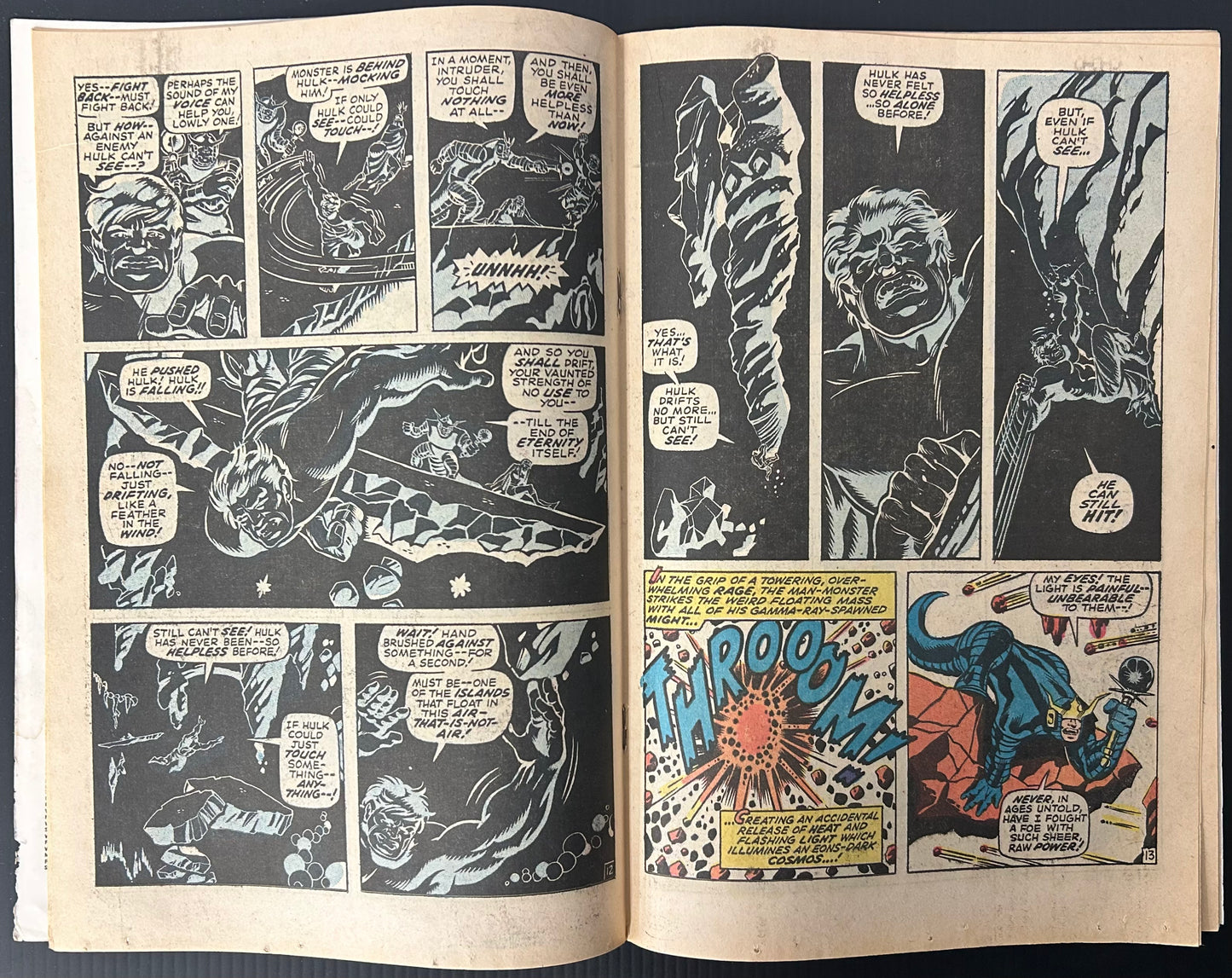 THE INCREDIBLE HULK #126 [MARVEL COMICS] DIRECT 1970