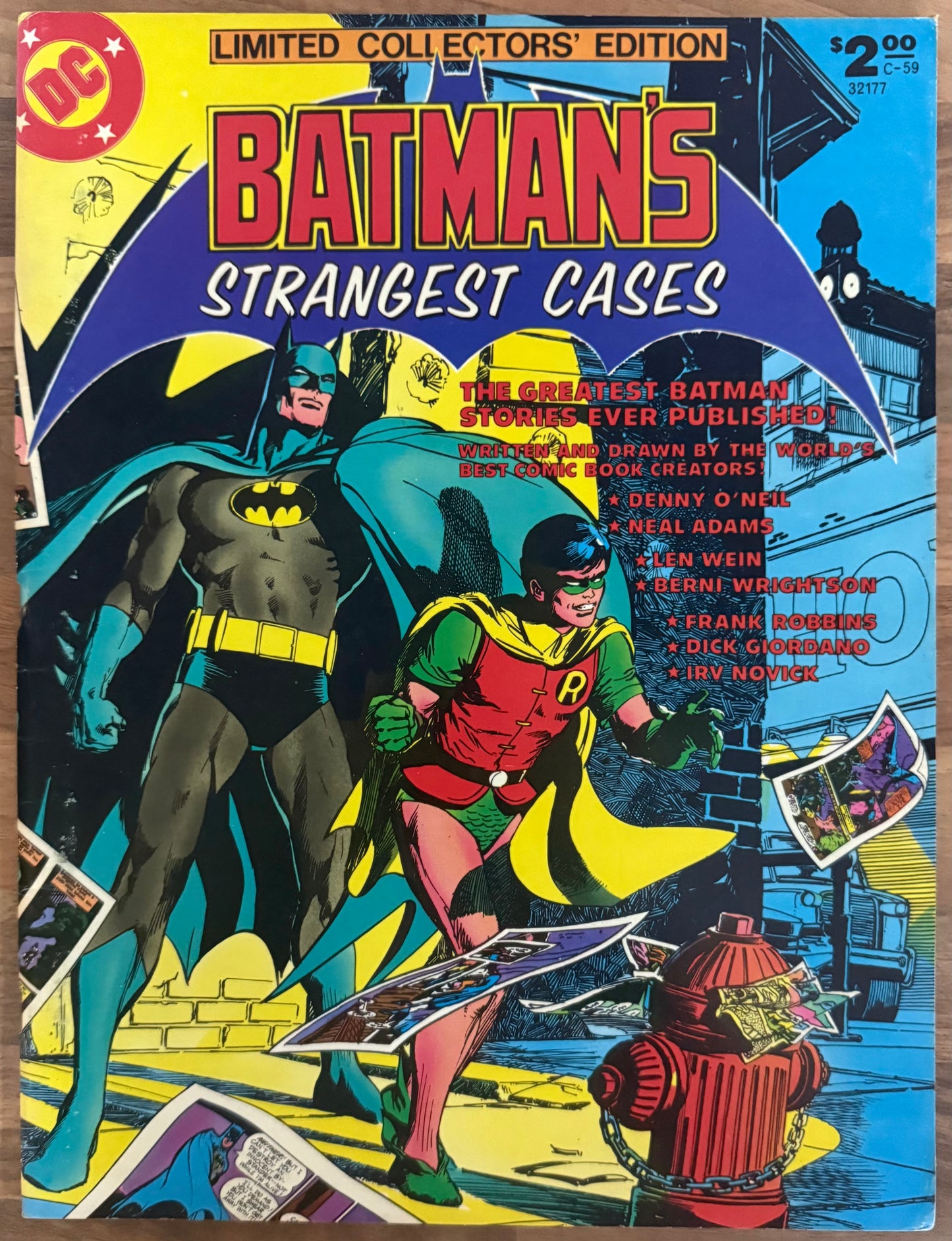 LIMITED COLLECTOR'S EDITION #C-59: BATMAN'S STRANGEST CASES [DC] TREASURY 1978