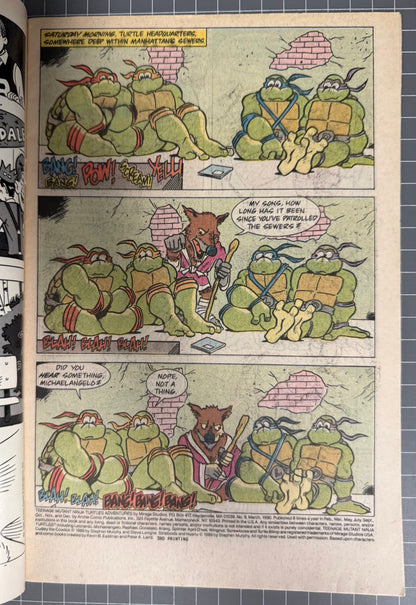 TEENAGE MUTANT NINJA TURTLES ADVENTURES #9 [ARCHIE] NEWSSTAND COMIC 1990 VF/NM