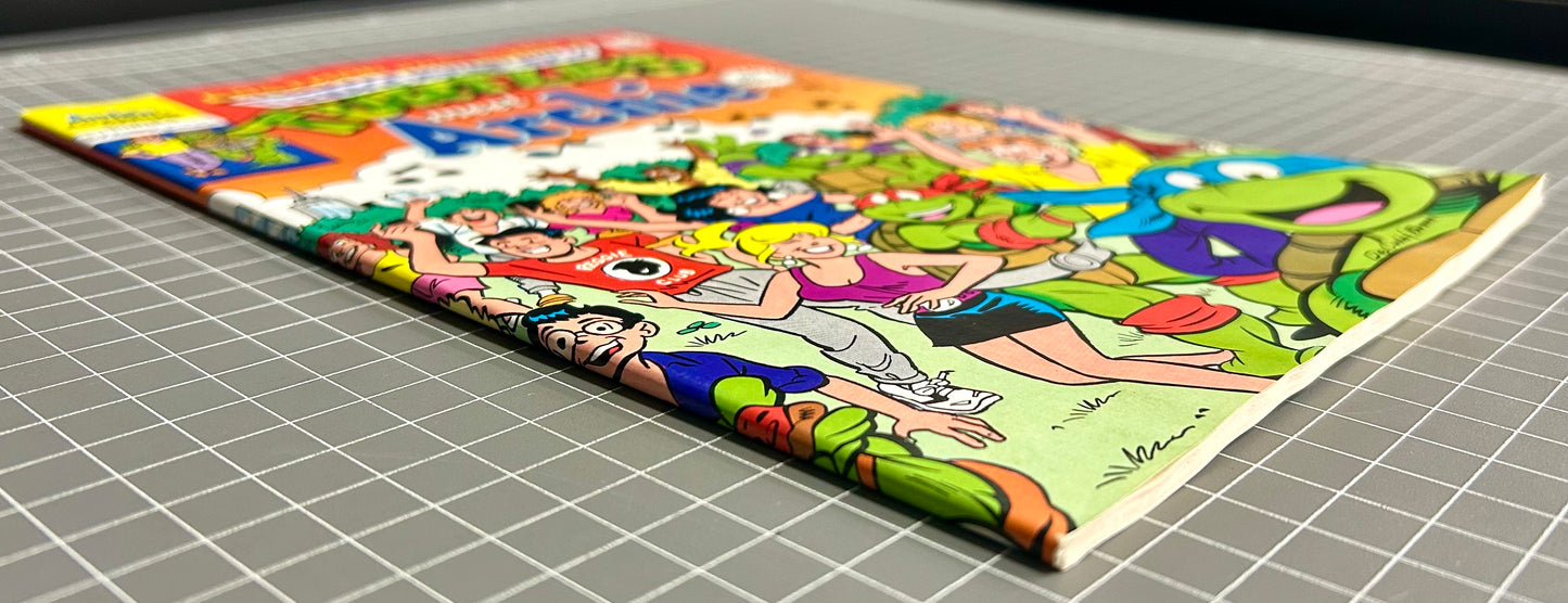 TEENAGE MUTANT NINJA TURTLES MEET ARCHIE [ARCHIE COMICS] DIRECT SPRING 1991 NM-